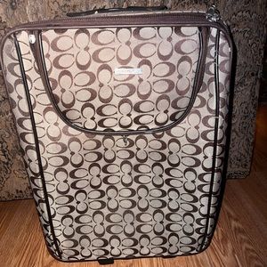 Coach suitcase